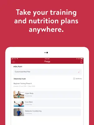 Phisique Online Gym android App screenshot 4
